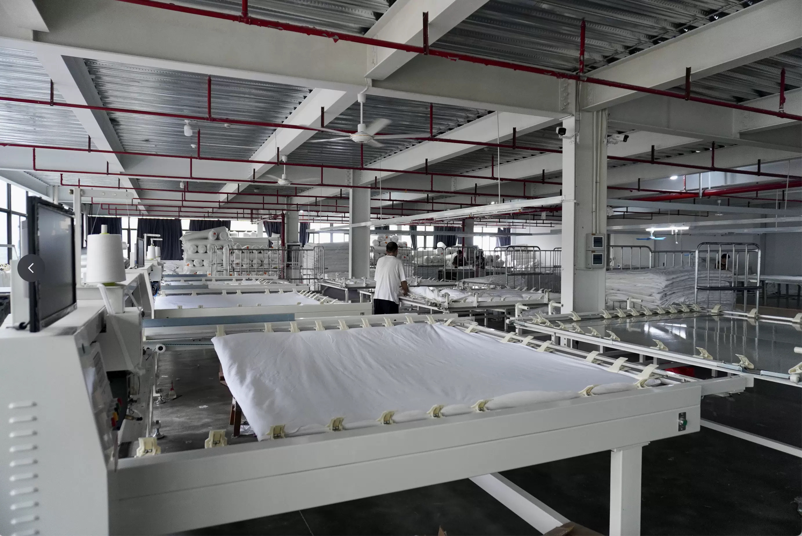 Hotel linen production line